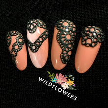 Load image into Gallery viewer, Art Paste - (Lace) Black