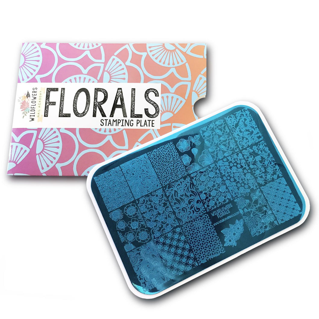 Stamping Plate - Floral