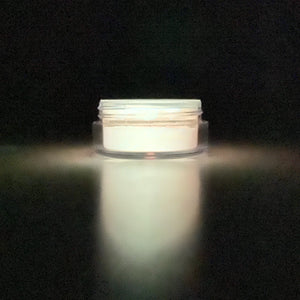 New - Glow Pigment Powder - White Glow