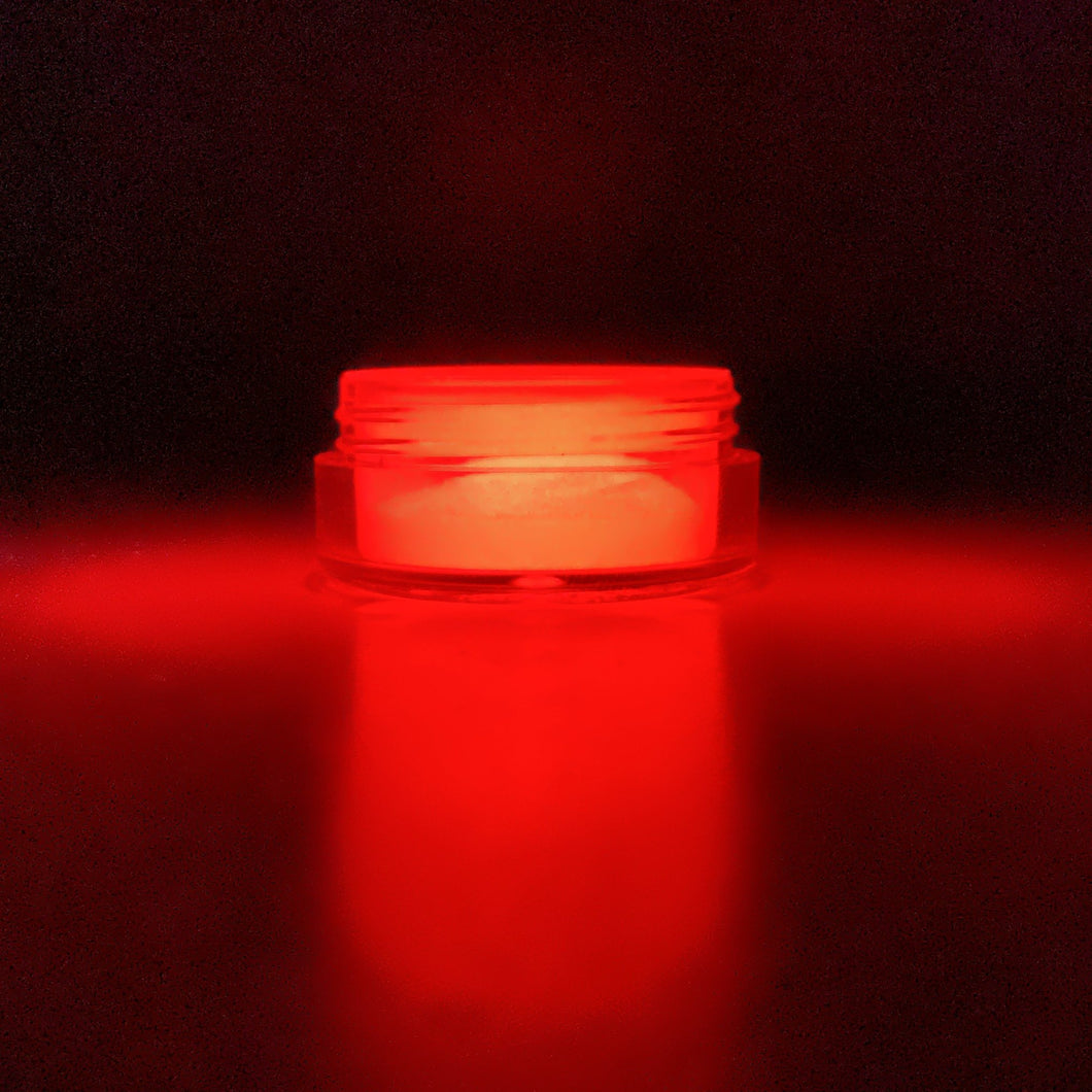 New Glow Powder Pigment - Lava Red
