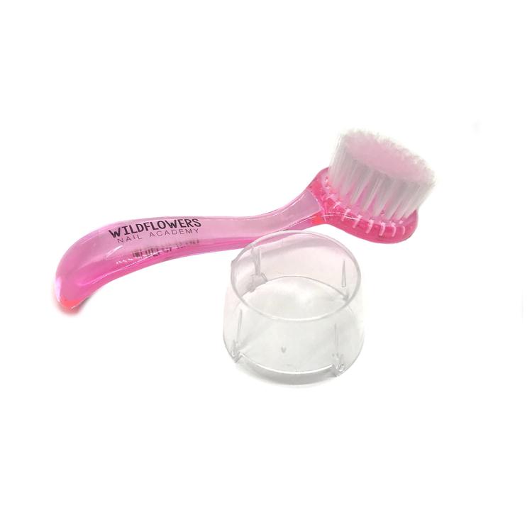 Brush - Pink Nail Brush with lid