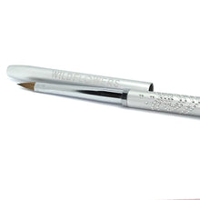 Load image into Gallery viewer, Brushes - Silver 3-D Nail Art Brush with lid
