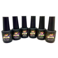 Load image into Gallery viewer, Gel Polish - Cateye Gels - Gold/Red
