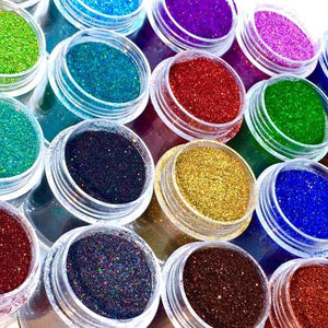 Glitter - Holographic Micro Glitters - New! ANGEL - Sifter Jar